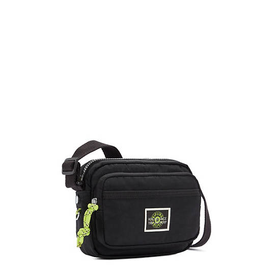 Kipling Sisko Crossbody Táska Fekete | HU 1230HA